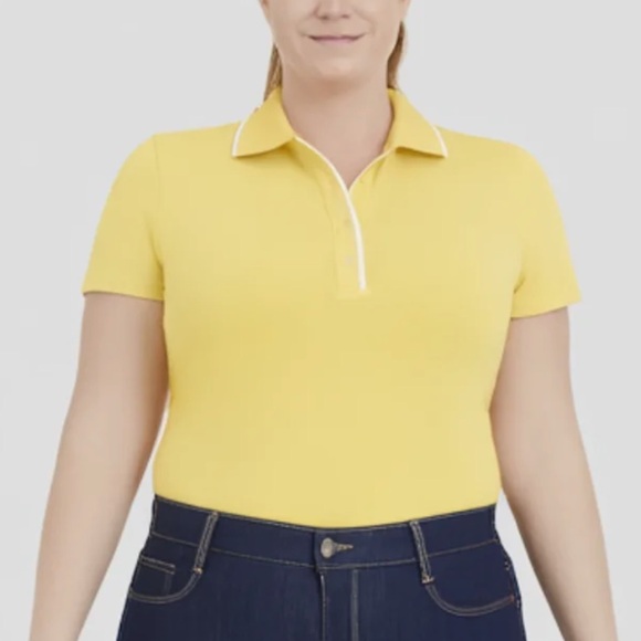 PUMA X Dani Dazey Women's CLOUDSPUN Bridges Golf Polo XXL NWT - Picture 2 of 7